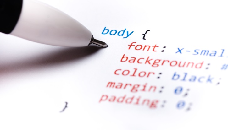 Illustration of cleaning up CSS code